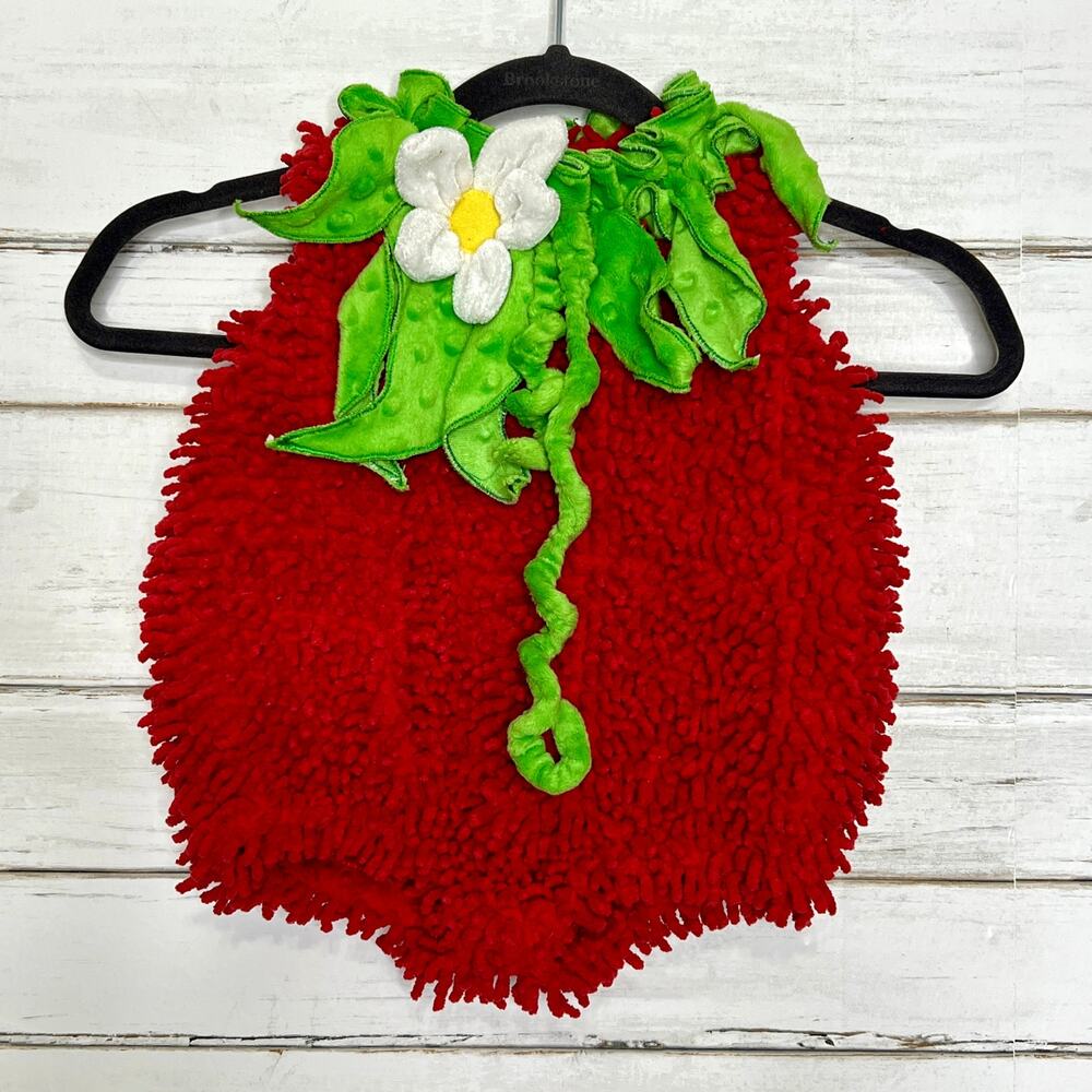 Princess Paradise Strawberry Costume Red Size 6-12 month